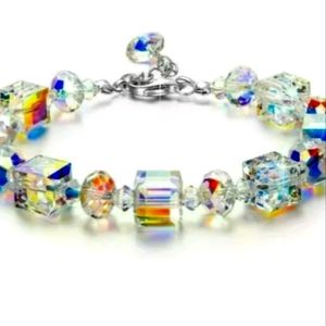 🟡Gorgeous Aurora Austria Bracelet with crystals - Adjustable